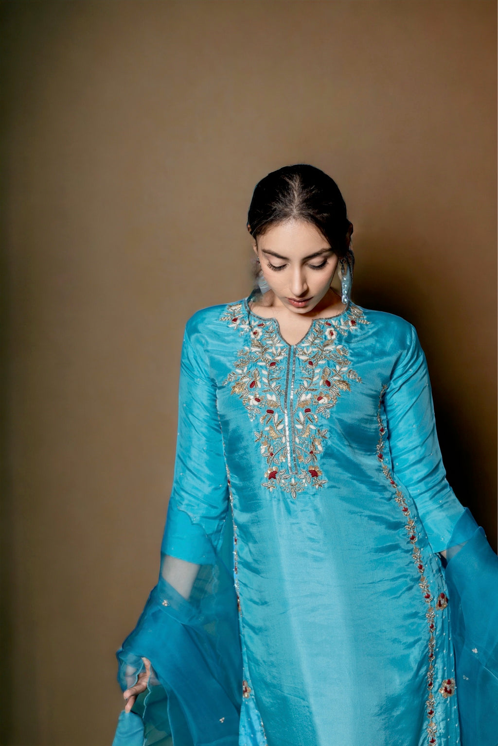 Sky Blue Kurta Set