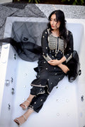 Opulent Black Kurta Set