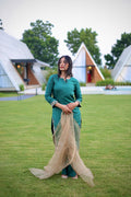 Bottle Green Kurta Set