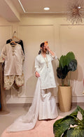 White Kurti Set