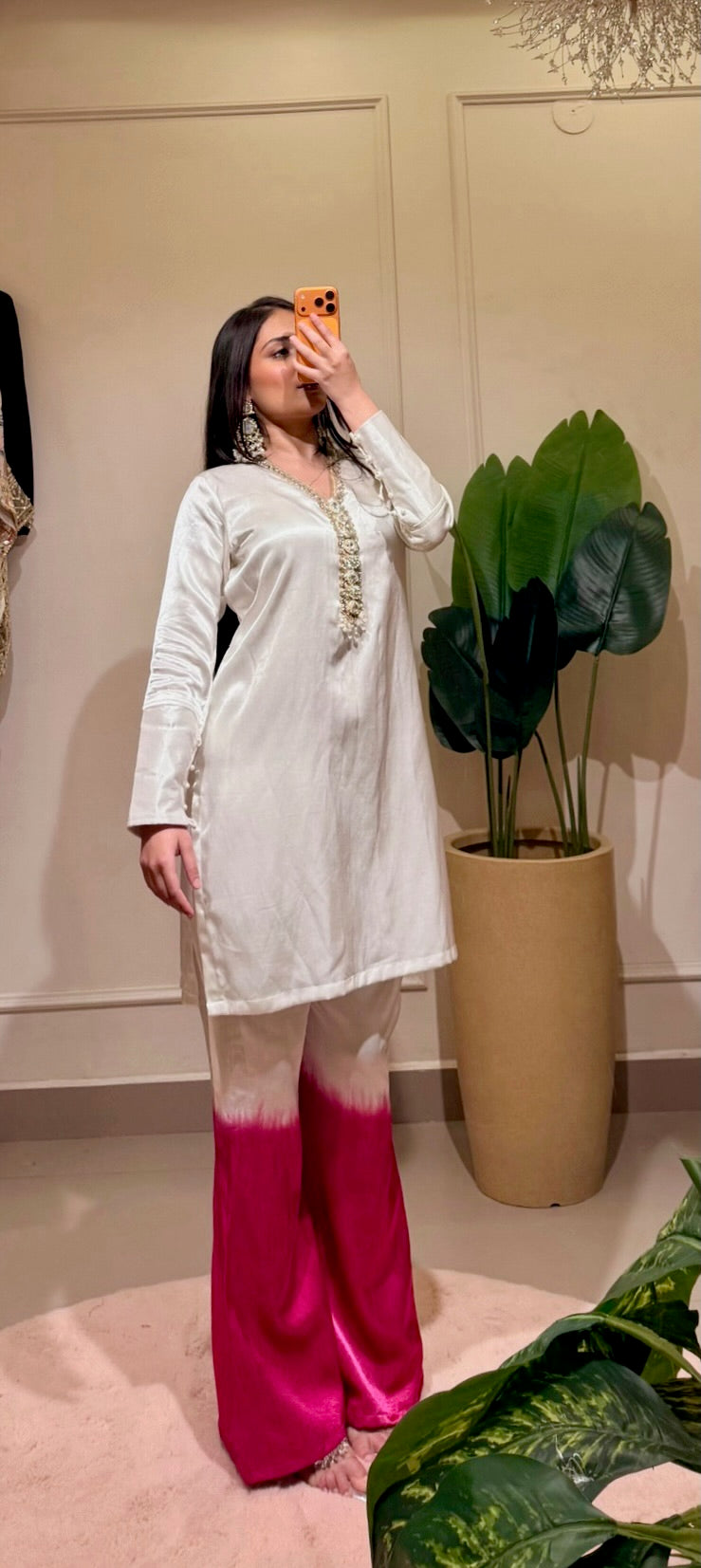Ombre Kurta Set