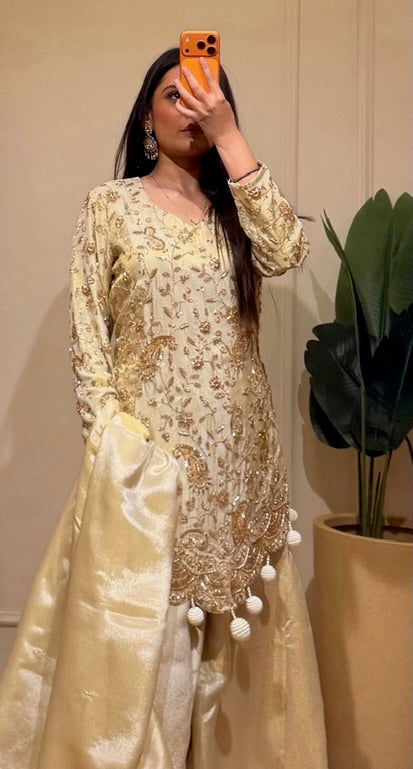 Golden Tulip Pant Kurta Set
