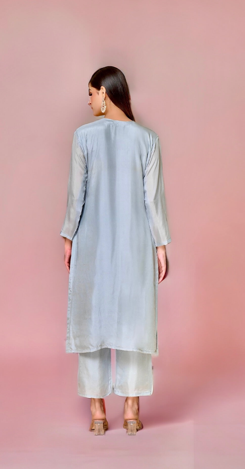Powder Blue Kurta Set