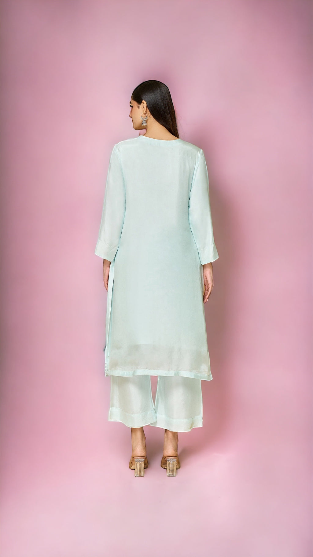 Mint Blue Kurta Set