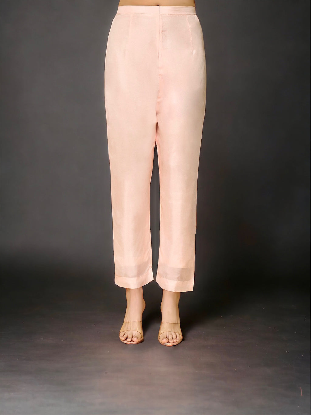 Peach Zardosi Kurta Set