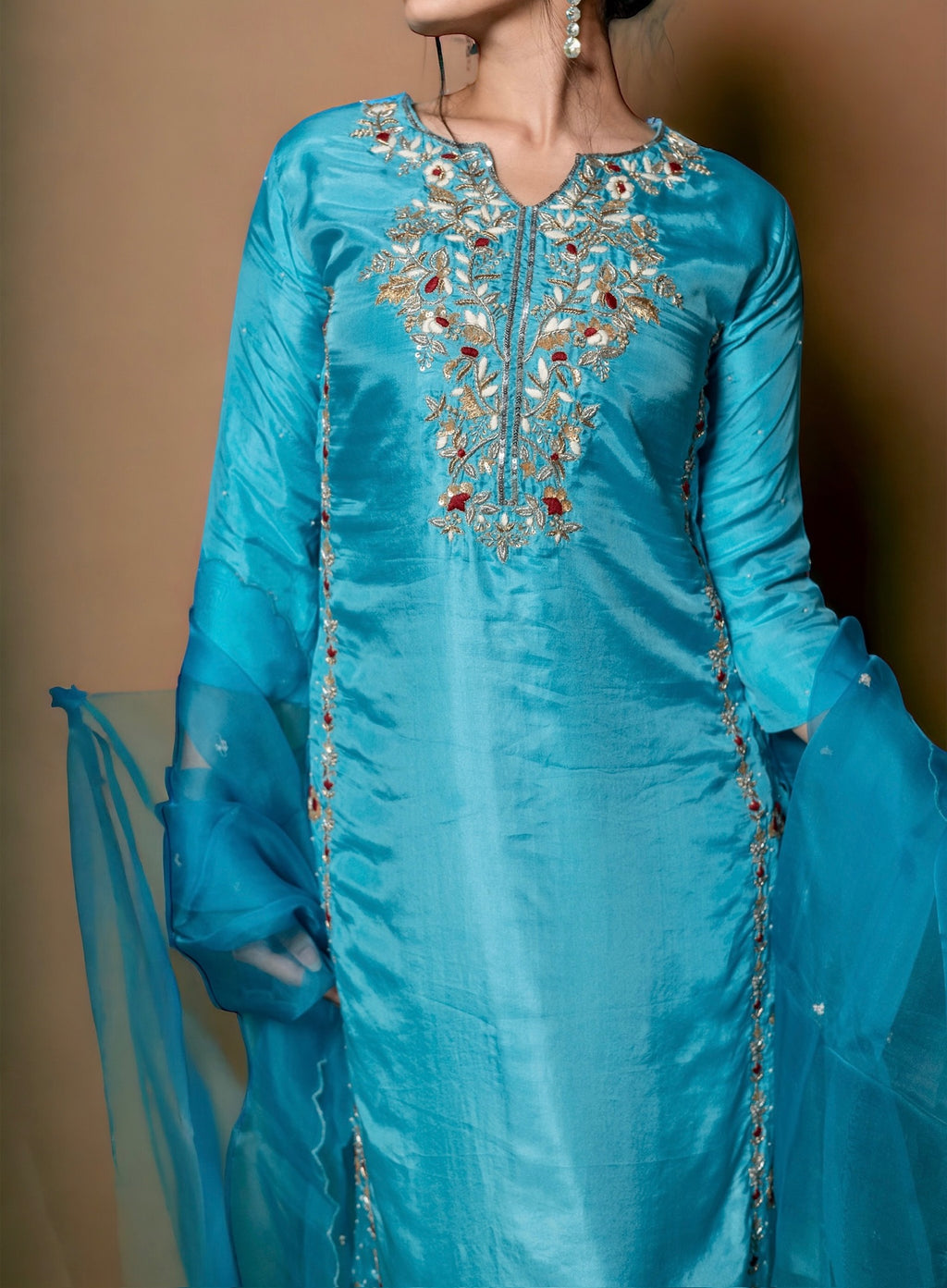 Sky Blue Kurta Set