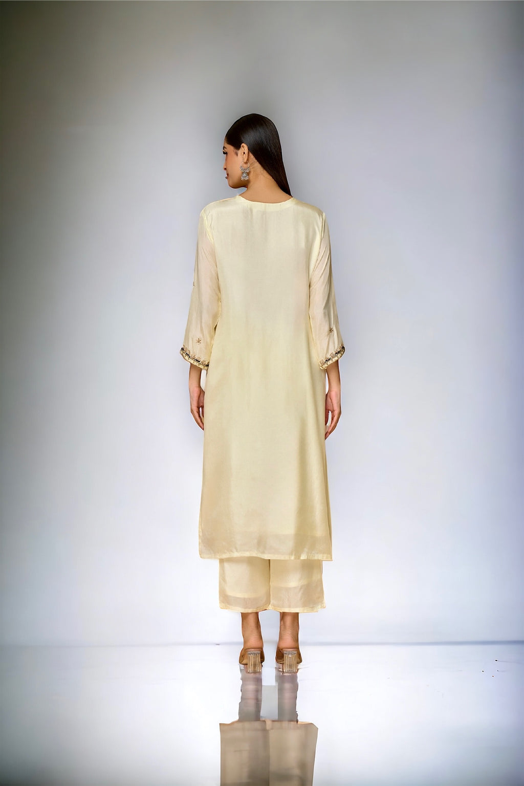 Lemon Yellow Kurta Set